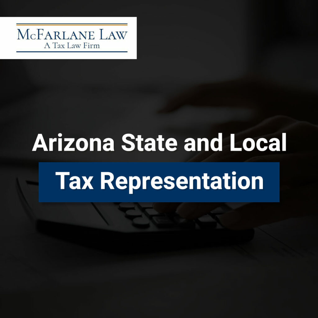 Featured Image For Arizona State & Local Tax Representation